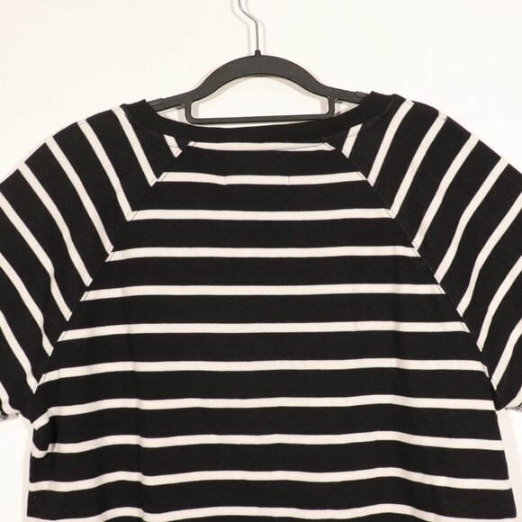 NWT Calvin Klein Size X-Large Black Striped Shirt - Picture 3 of 8
